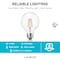 Luxrite G25 LED Light Bulbs 5W (60W Equivalent) 550LM 5000K Bright White Dimmable E26 Base 6-Pack LR21620-6PK - alternate 3